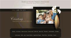 Desktop Screenshot of hartolsonfamilydentistry.com