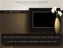 Tablet Screenshot of hartolsonfamilydentistry.com